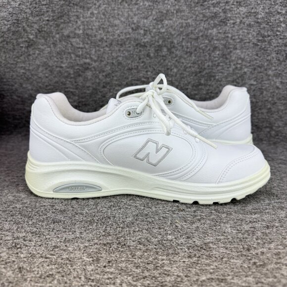 ✅New Balance 812 Walking Shoes WW812WT Womens 7B White Leather Shoes Made In USA - Picture 10 of 12